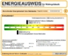 2-Zimmer Dachgeschosswohnung - Energiekennwert