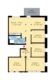 Erstbezug nach Kernsanierung! - Grundriss Wohnung 6A5 OG rechts