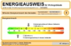 2-Zimmereigentumswohnung im Ortsteil Hellwinkel - Energiekennwert